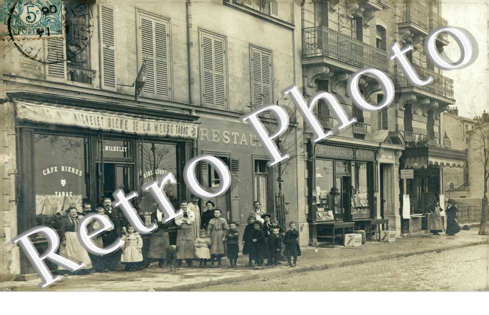 (Commerce Tabac, Cafe de M. Michelet)