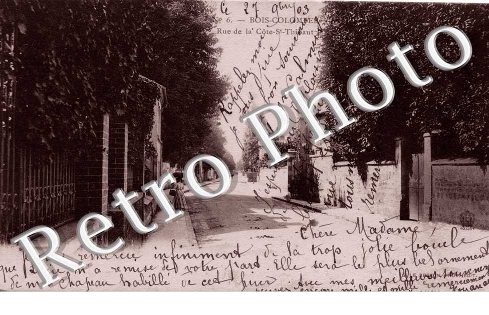 rue de la cote Saint Thibaut