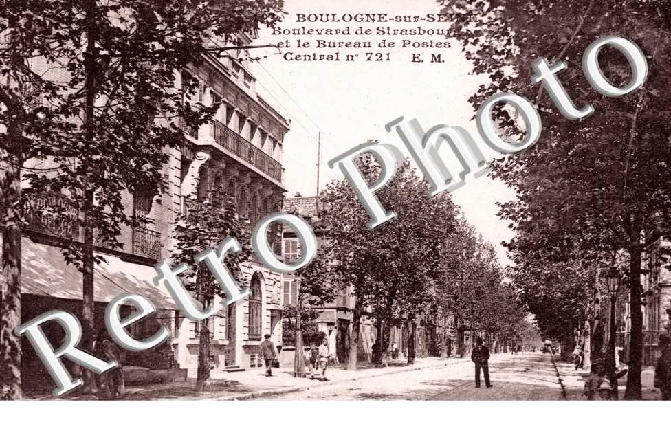 Boulevard de Strasbourg et le Bureau de Postes