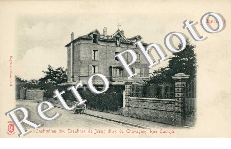 Institution des Ursulines de Jesus, Rue Casteja