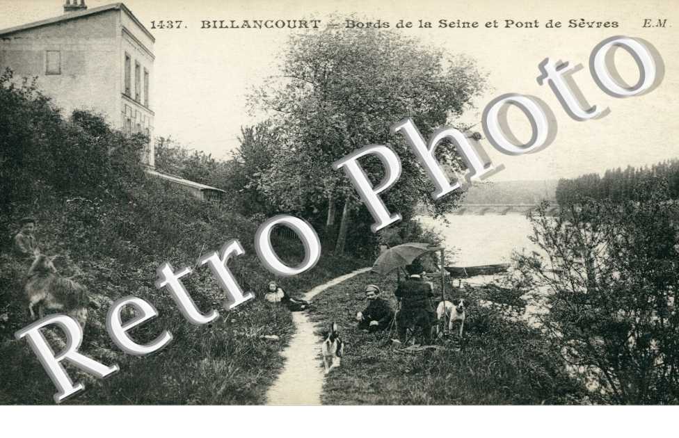 Bords de la Seine et Pont de Sevres