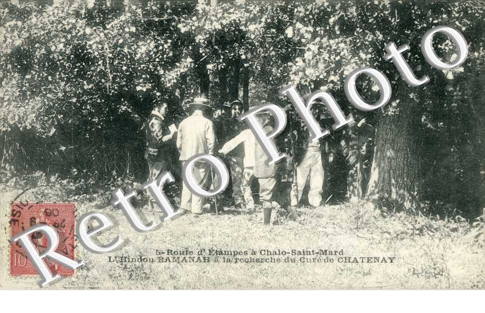 L&#039;Hindou Ramanah a la recherche du Cure de Chatenay