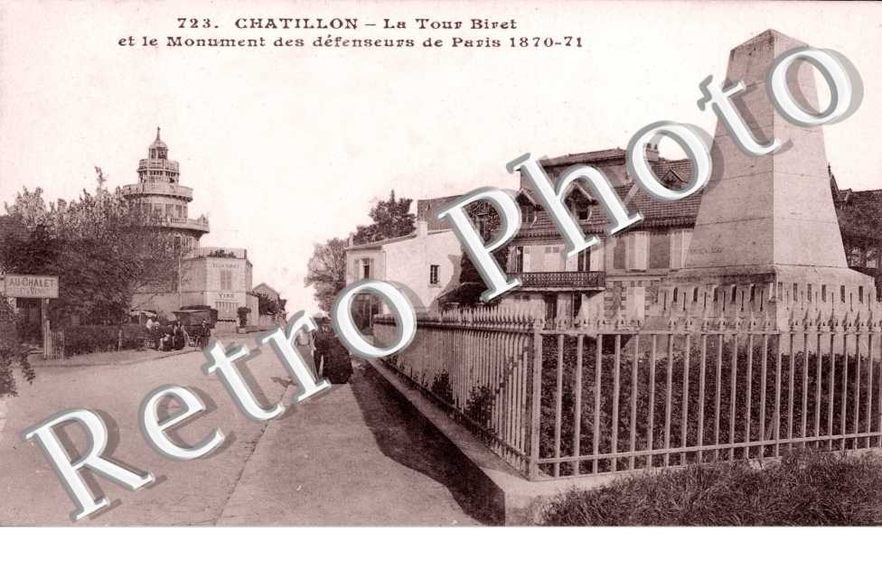la tour Biret et le monument