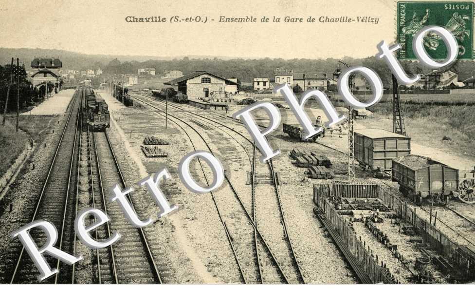 Ensemble de la gare Chaville-Velizy
