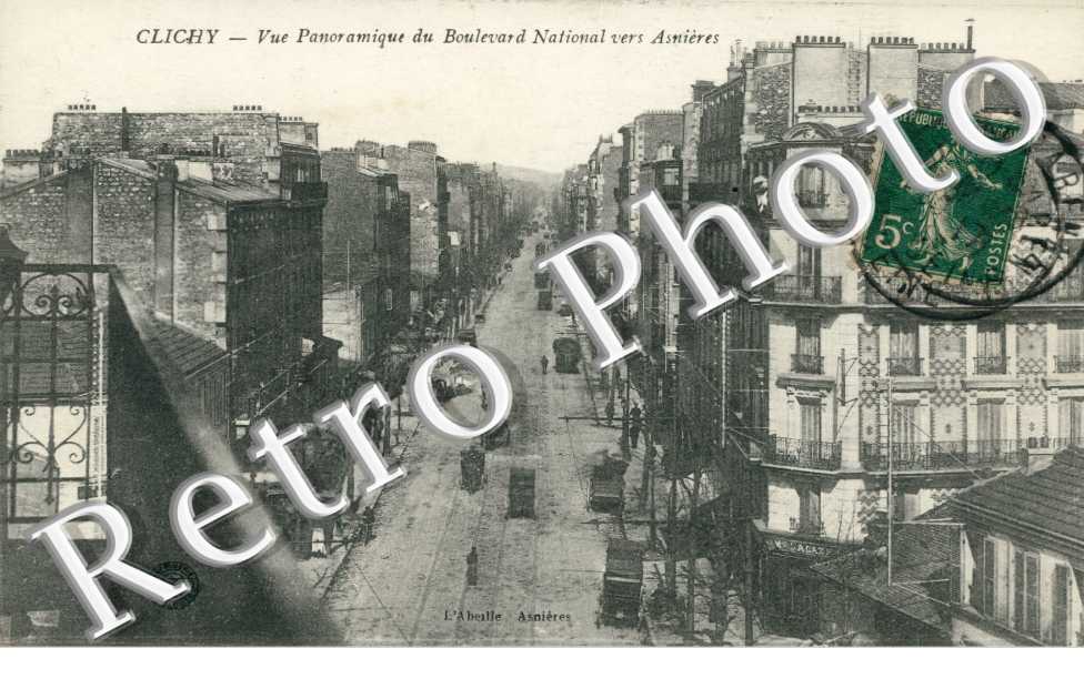 Vue panoramique du Boulevard National