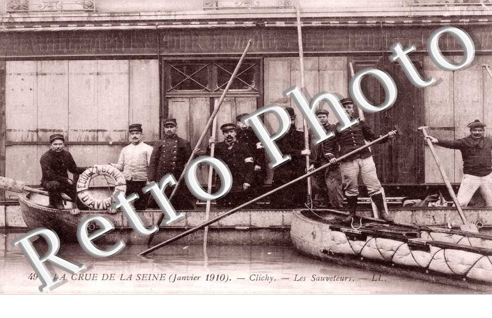 La Crue de la Seine 1910, les Sauveteurs