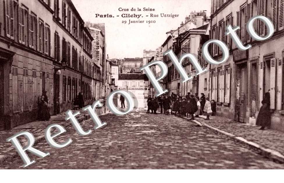 La Crue de la Seine 1910, Rue Untziger