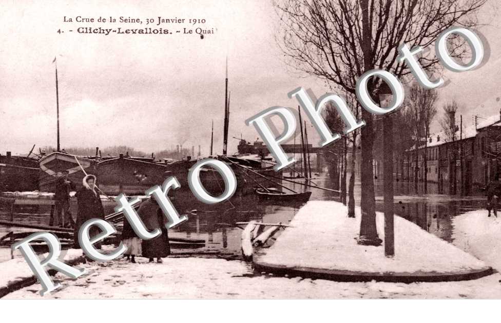 La Crue de la Seine 1910, Le Quai