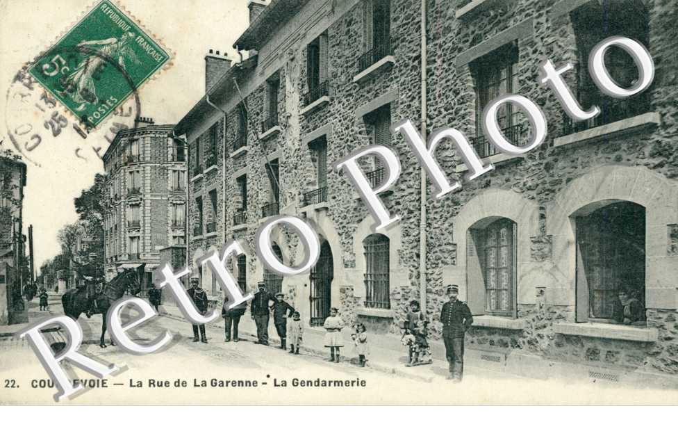 Rue de la Garenne, la Gendarmerie