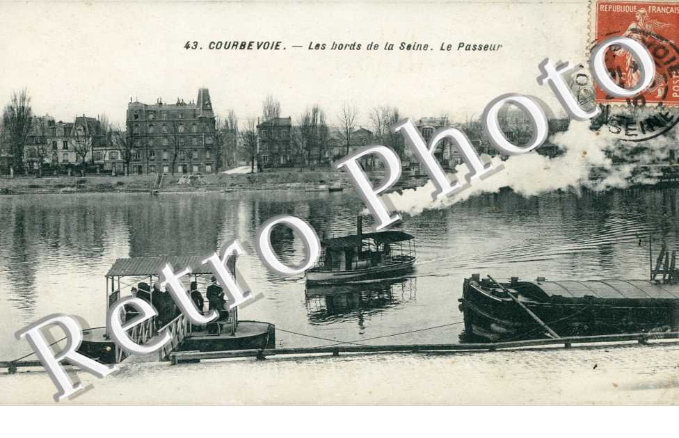 Les Bords de la Seine, le Passeur