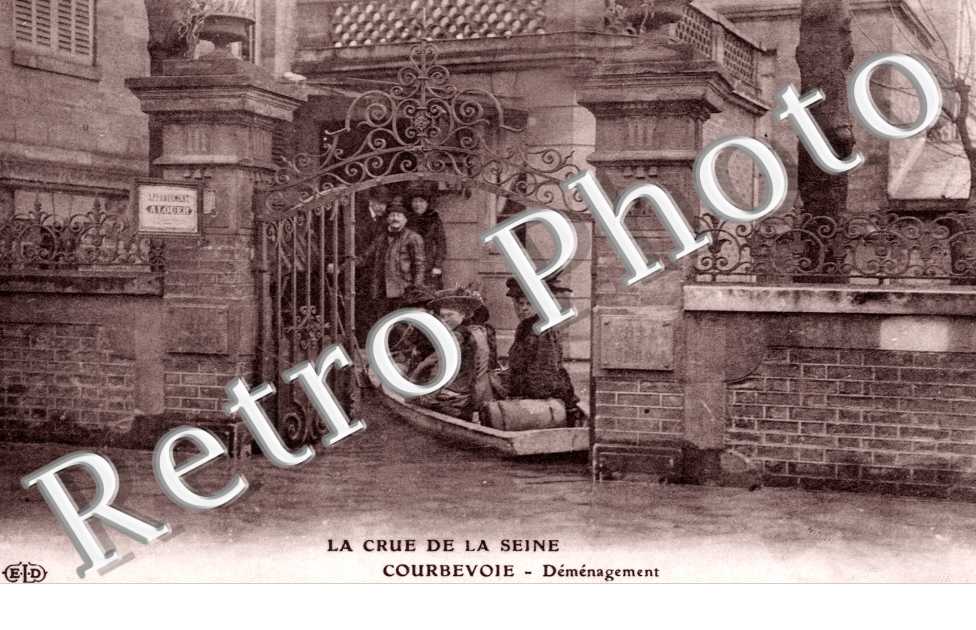 Crue de de la Seine, Demenagement