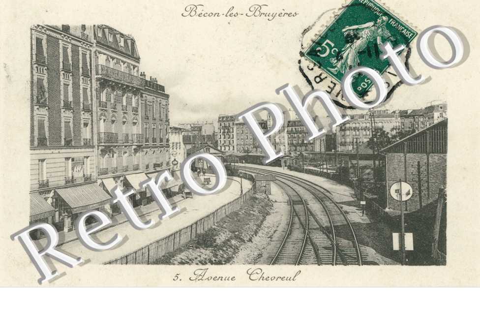 Becon les Bruyeres, Avenue Chevreul