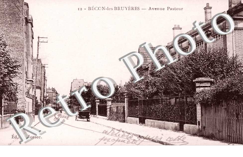 Becon les Bruyeres, Avenue Pasteur
