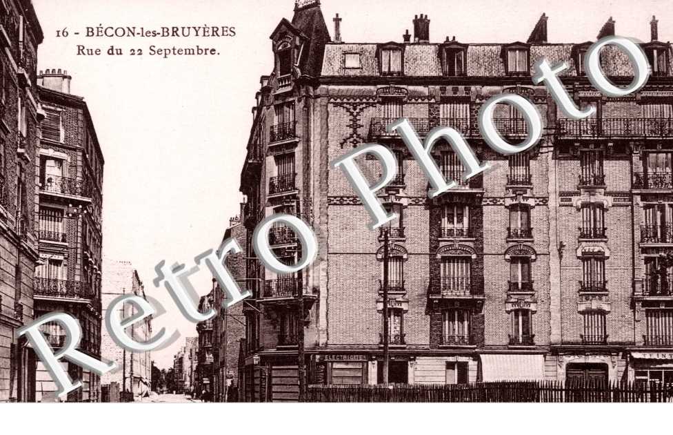 Becon les Bruyeres, Rue du 22 septembre