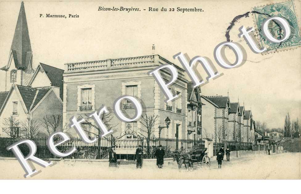 Becon les Bruyeres, Rue du 22 Septembre