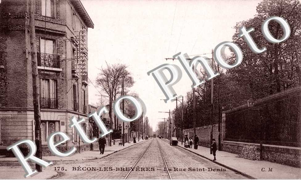 Becon les Bruyeres, Rue Saint Denis