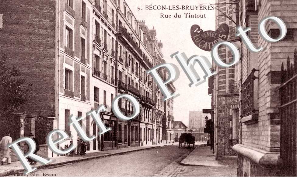 Becon les Bruyeres, Rue du Tintout