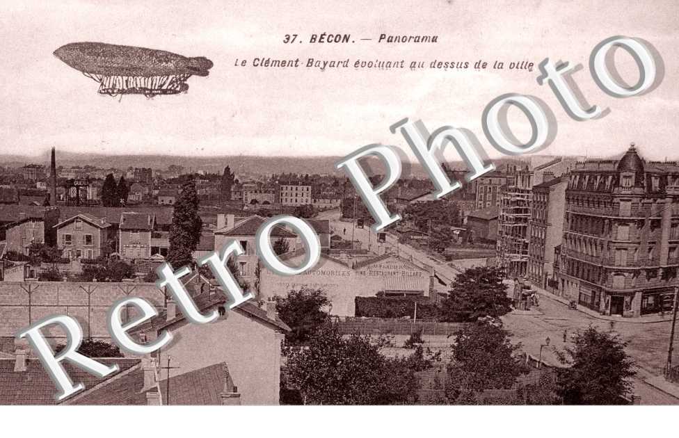 Becon les Bruyeres, Le Clement Bayard au dessus de la Ville