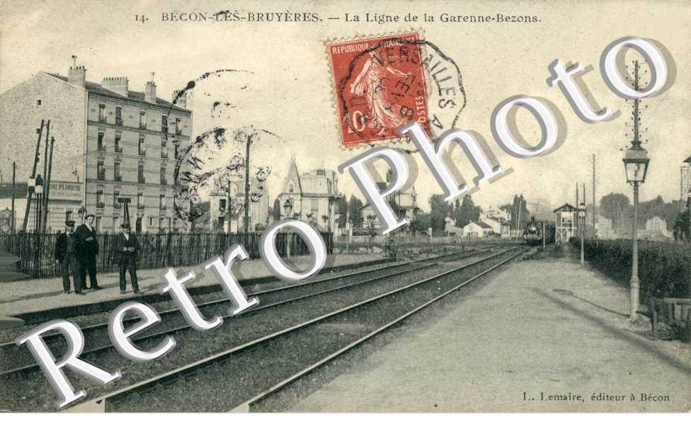 Becon les Bruyeres, la Ligne de Garenne-Bezons