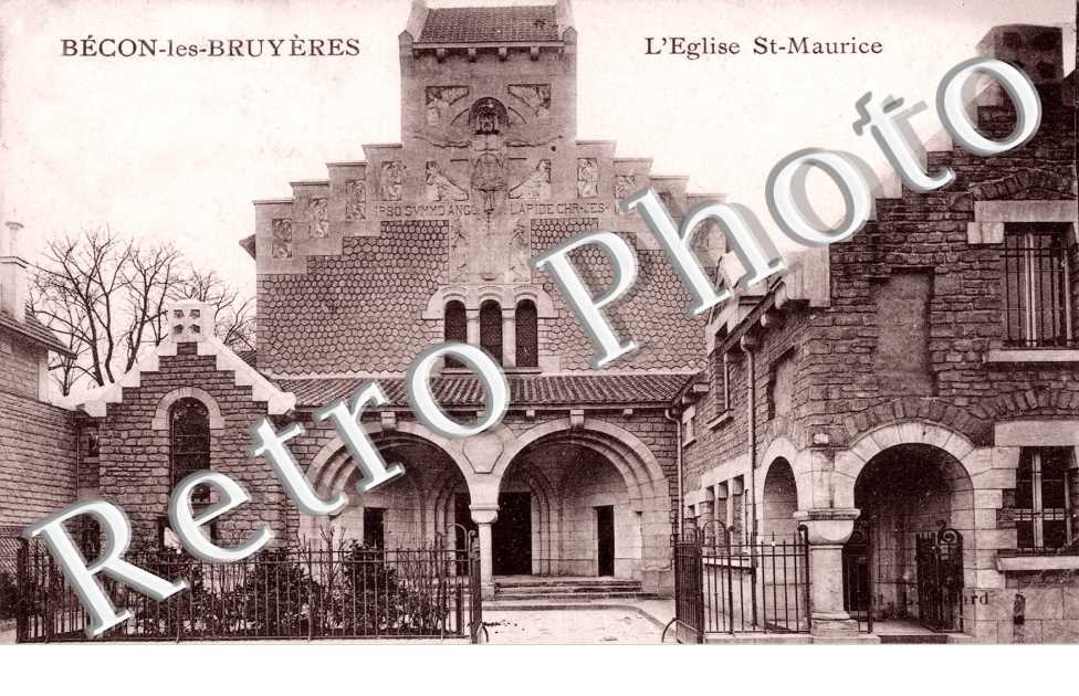 Becon les Bruyeres, l&#039;Eglise Saint Maurice