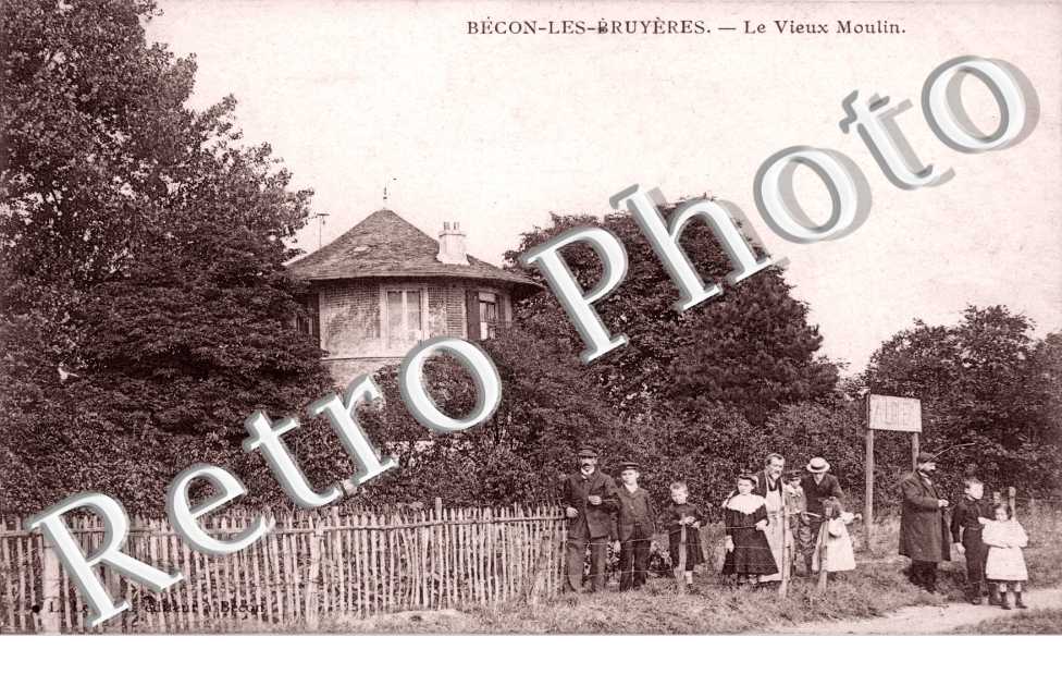 Becon les Bruyeres, le Vieux Moulin