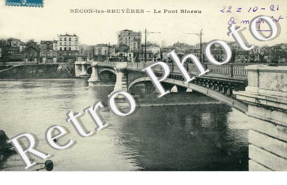 Becon les Bruyeres, le Pont Bineau