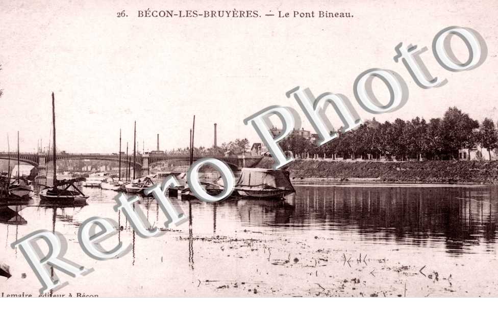 Becon les Bruyeres, le Pont Bineau