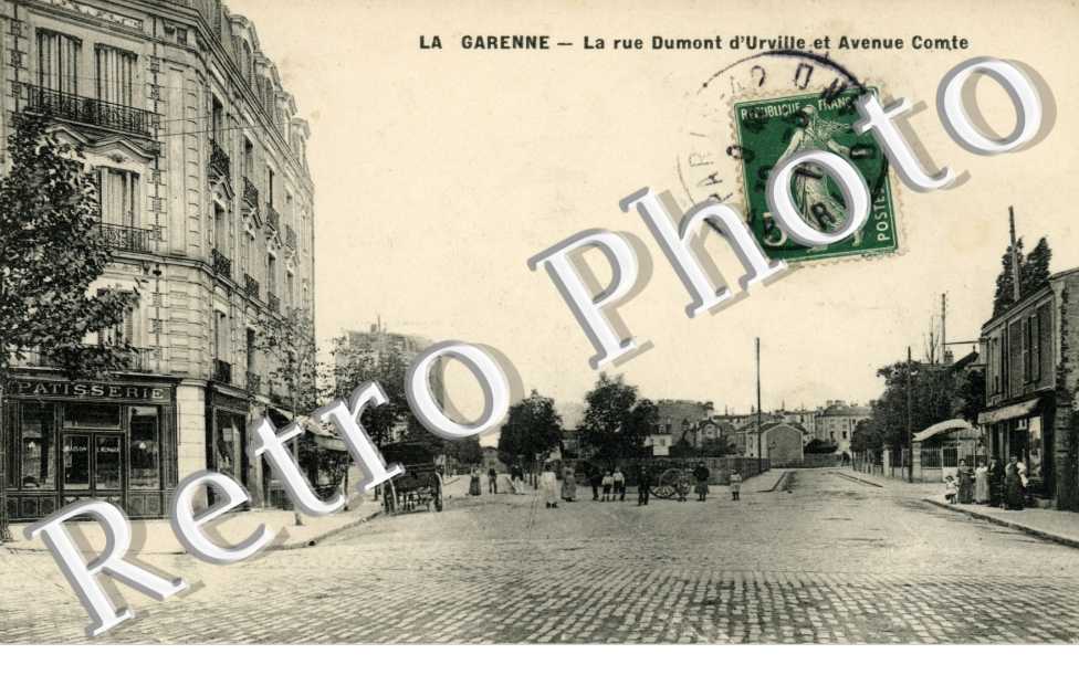 la rue Dumont d&#039;Urville et avenue Comte