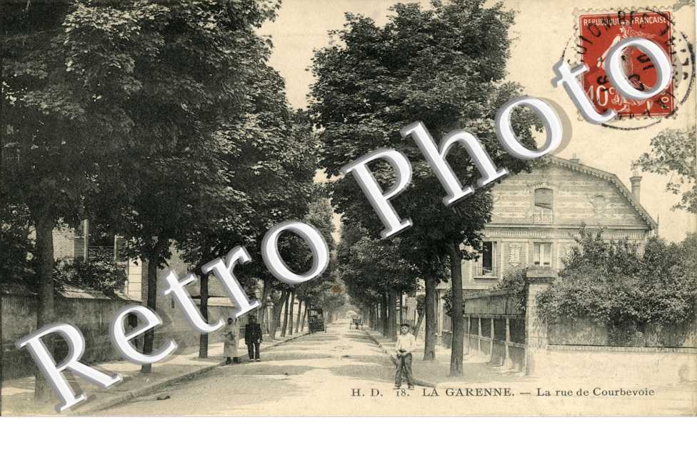 la rue de Courbevoie