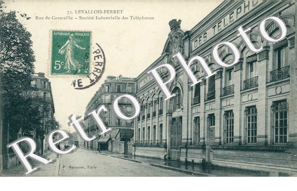 La Rue de Cormeille, Societe Industrielle des Telephones