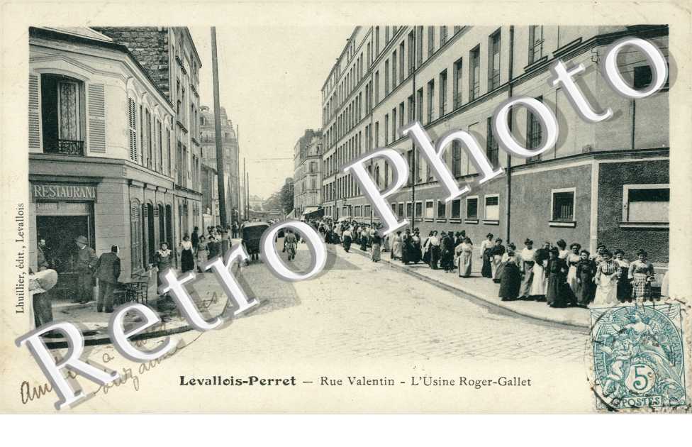 Rue Valentin, l&#039;Usine Roger-Gallet