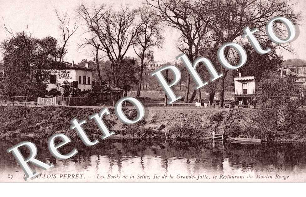 L&#039;Ile de la Grande - Jatte, le Restaurant du Moulin Rouge