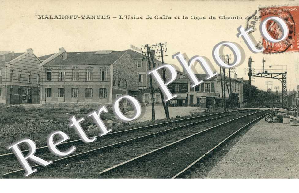 L&#039;Usine de Caifa et la Ligne du Chemin de Fer