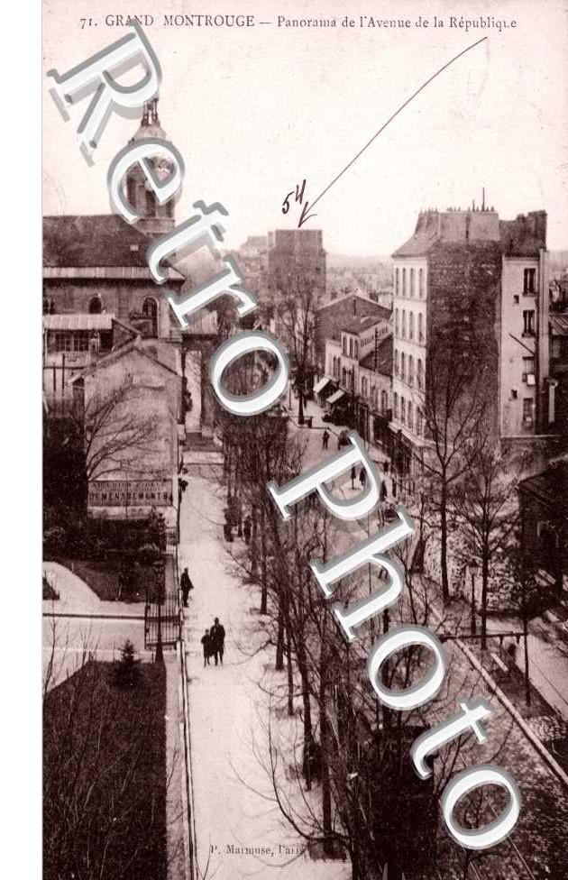 Panorama de l&#039;Avenue de la Republique