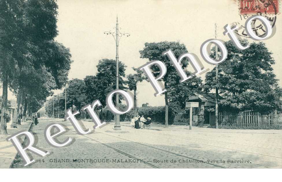 Route de Chatillon, vers la Barriere
