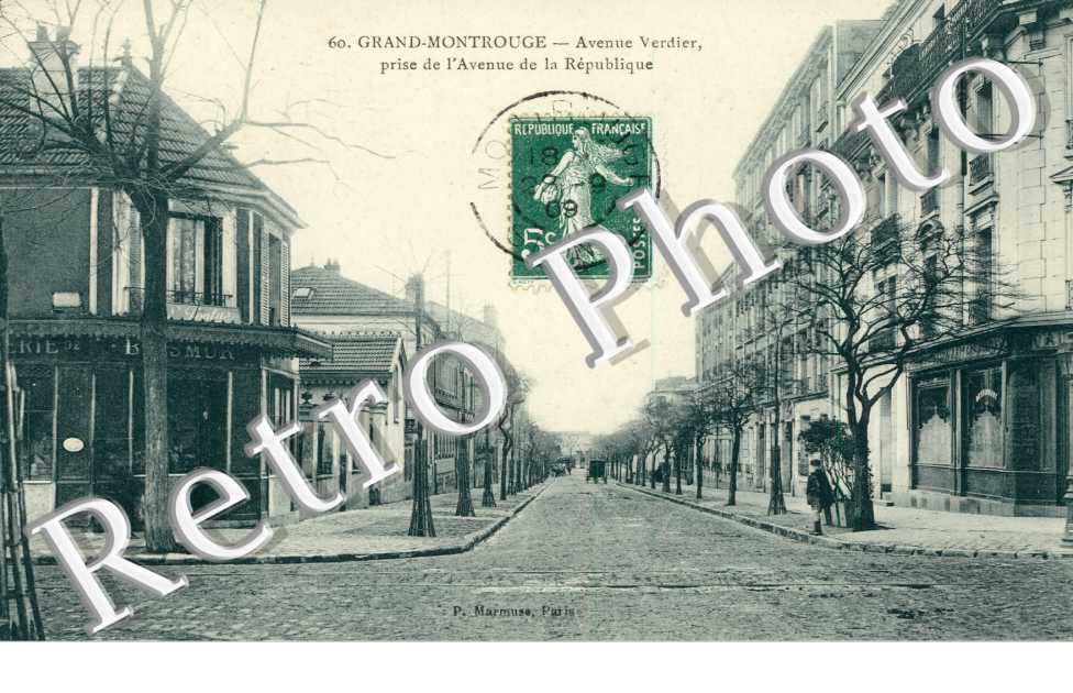 Avenue Verdier prise de l&#039;avenue de la République