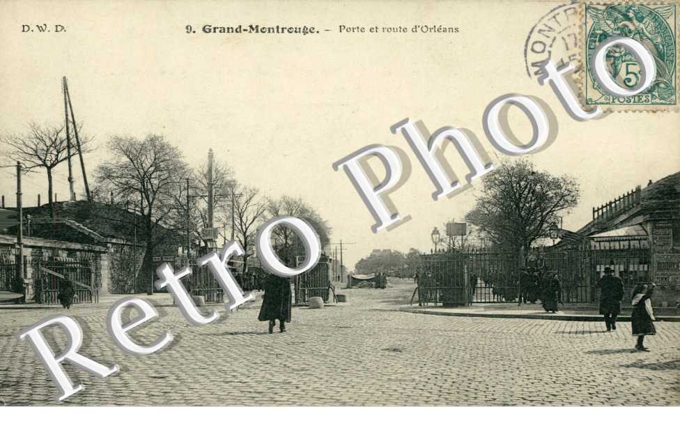 Porte et Route d&#039;Orleans