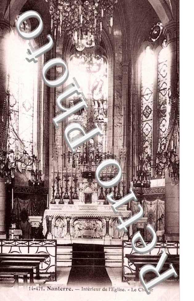 Interieur de l&#039;Eglise, le Choeur