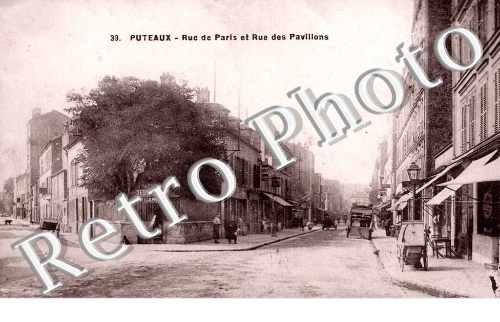Rue de Paris et rue des Pavillons