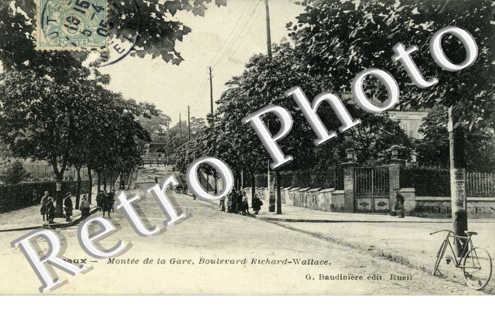 Montée de la Gare,  Boulevard Richard Wallace