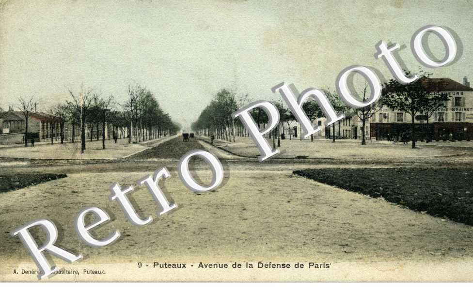 Avenue de la Defense de paris
