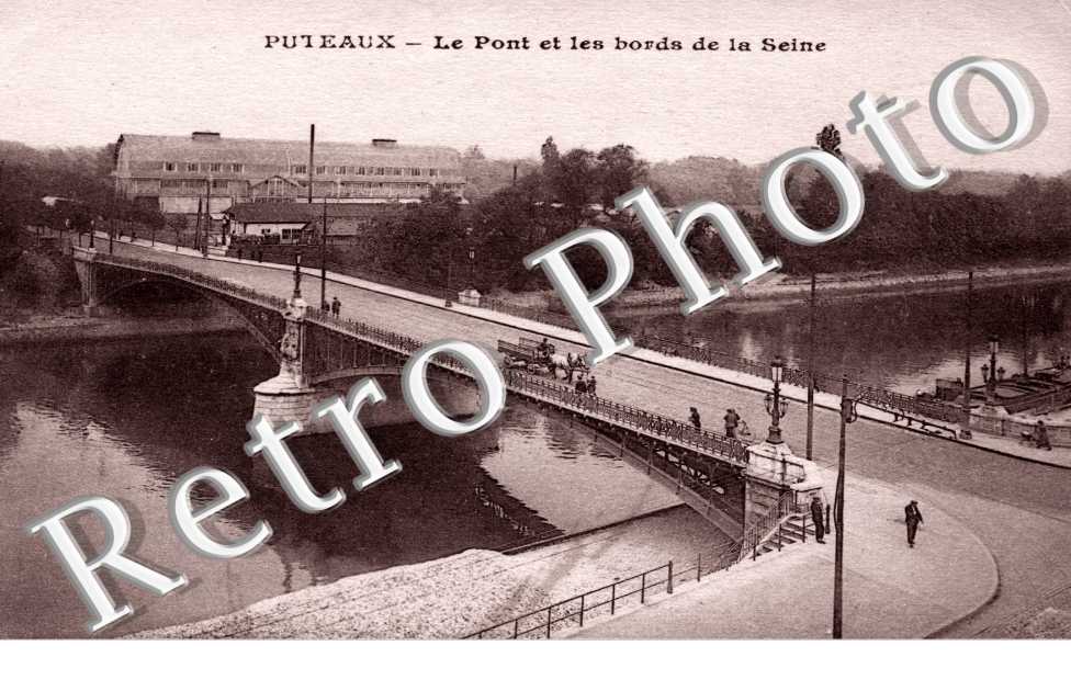 le pont et les bords de la seine