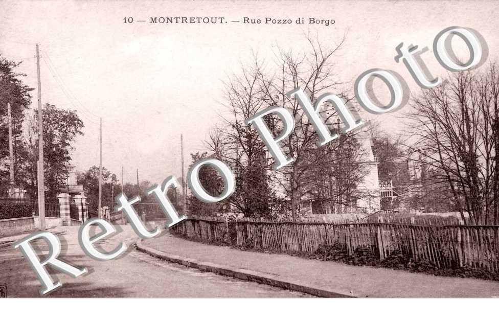 Montretout, Rue Pozzo di Borgo