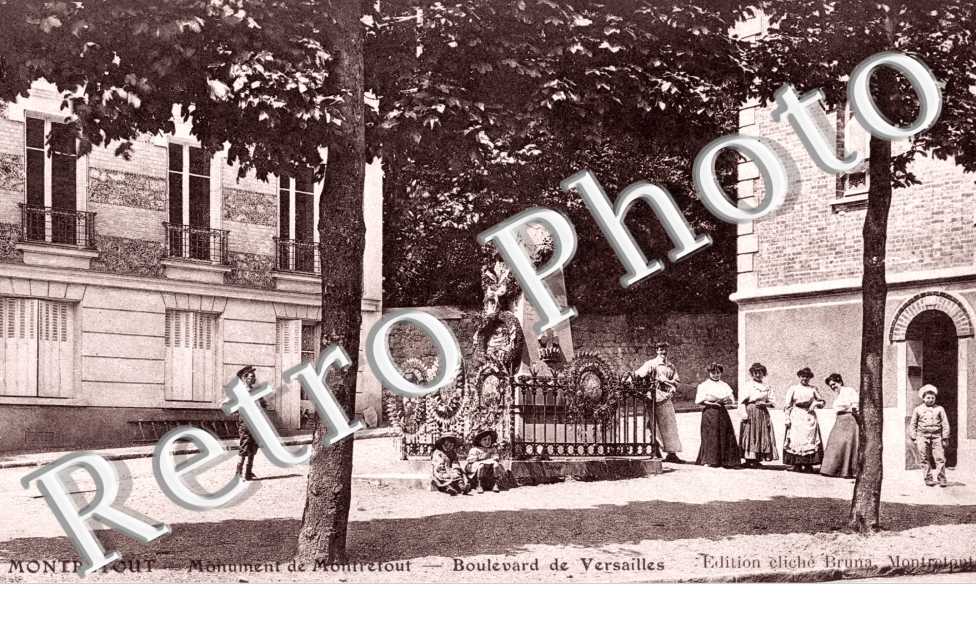 Monument de Montretout et Boulevard de Versailles