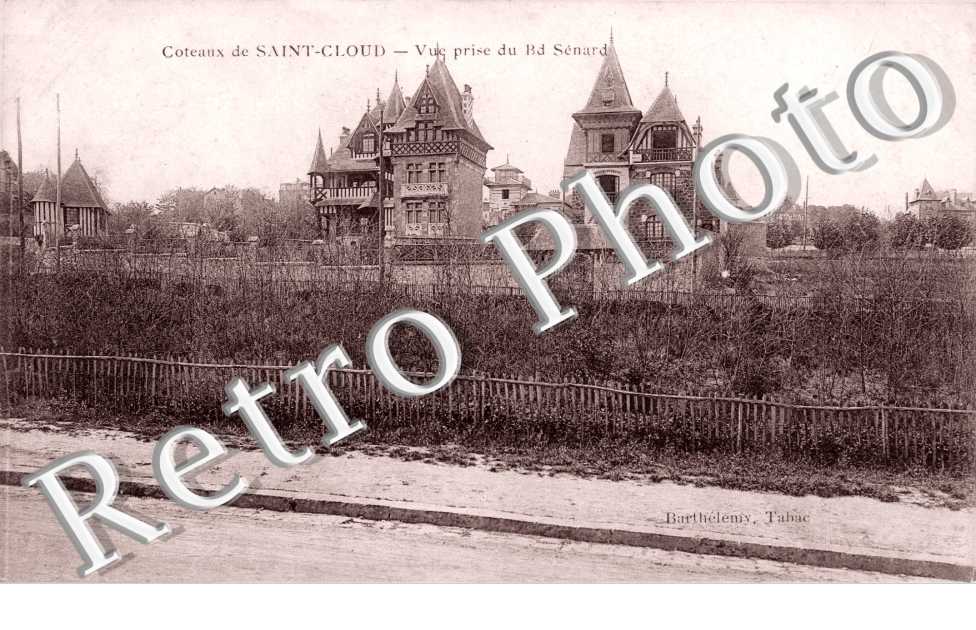 Vue prise du Boulevard Senard