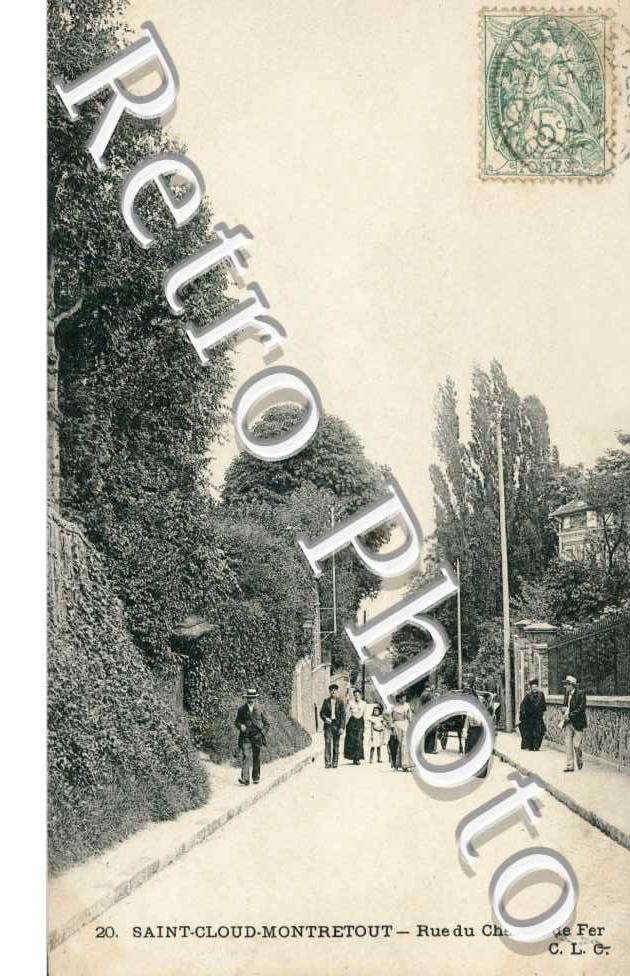 Montretout, Rue du Chemin de Fer