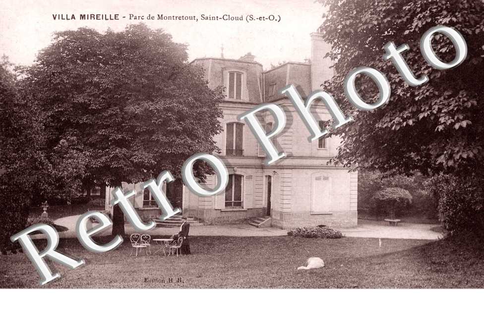 Villa Mireille, Parc de Montretout