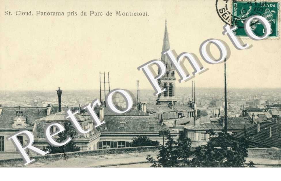 Panorama pris du Parc de Montretout