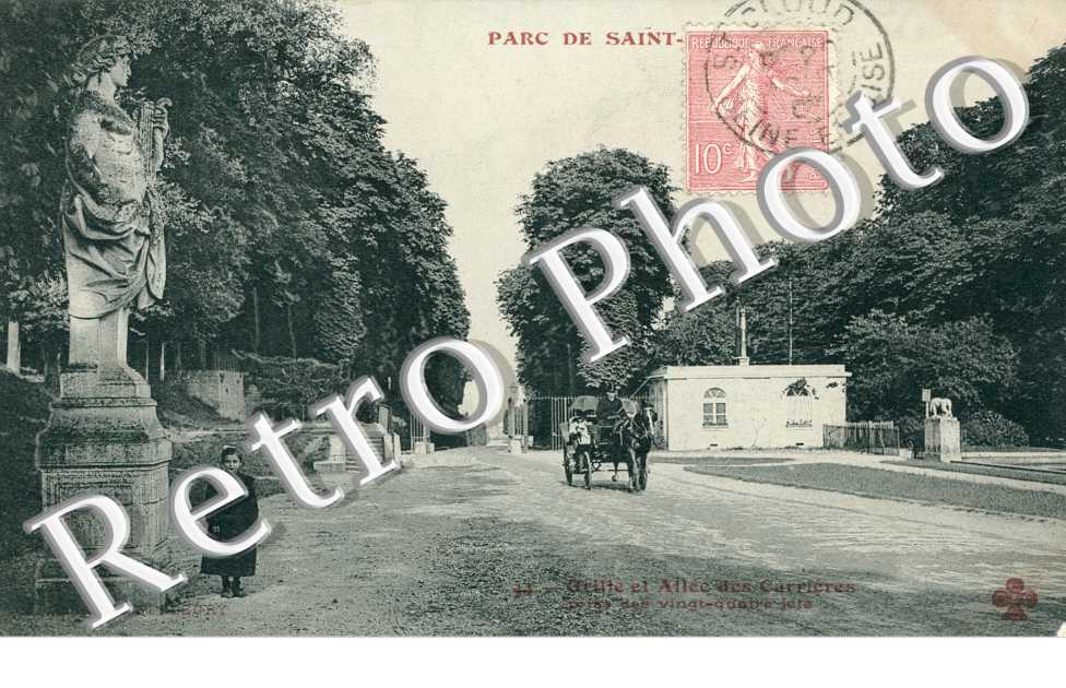 Grille et Allee des Carrieres