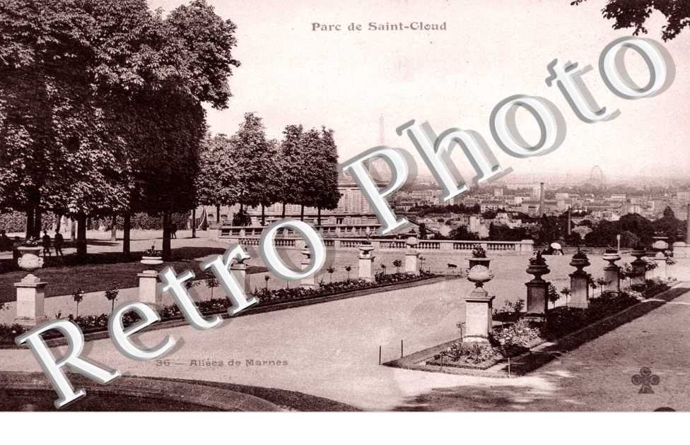 Parc de Saint-Cloud, Allees de Marne